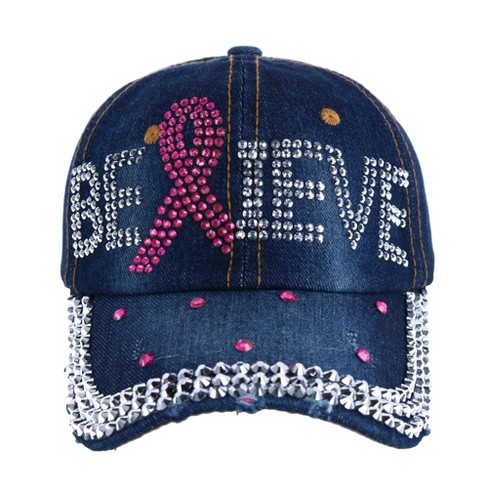 Breast cancer hot sale hats caps