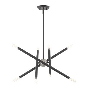 Livex Lighting Soho 8 - Light Chandelier in  Scandinavian Gray - 1 of 1