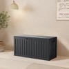 Decksplore 80 Gallon Deck Box Indoor/Outdoor Storage Box  Space-Saving All-Weather - 4 of 4