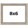 PosterPalooza | Photo Size Classic Modern Silver Frame - UV Acrylic, Foam Board Backing, Hanging Hardware - 2 of 4