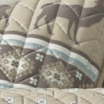 rustic lodge stripes