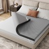 Aghana Digitals 3 Inch CertiPUR-US Memory Foam Mattress Topper with Breathable Cover - 2 of 4