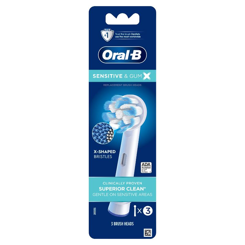Oral-B Pro GumCare Electric Toothbrush Replacement Brush Head, 1 of 10