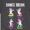 JoJo Siwa Dance Break Unicorns Short Sleeve Graphic T-Shirt - Heather Charcoal - 2T - 2 of 3
