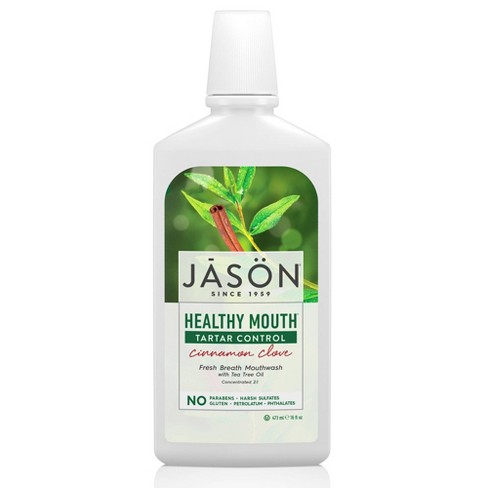 JASON Healthy Mouth Tartar Control Cinnamon Clove Mouthwash - 16 fl oz - image 1 of 3