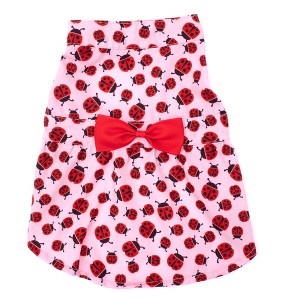 The Worthy Dog Ladybug Adjustable Pet Dress - 1 of 3