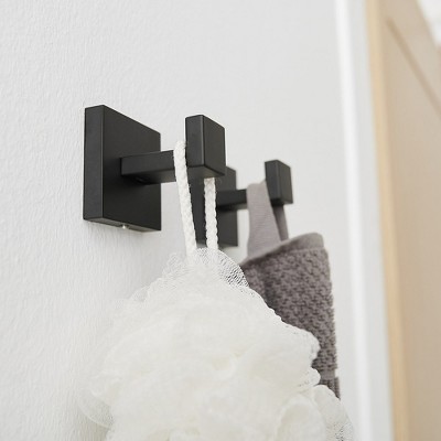 Matte Black Stainless Steel 5-Piece Bathroom Hardware Set
