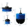 Racxily 3Pcs/Set Drill Brush Power Scrubber Cleaning Brush for Car Carpet Wall Tile Tub Cleaner Combo - 4 of 4
