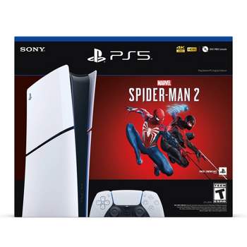 PlayStation 5 Digital Edition Console Spider-Man Bundle (Slim)