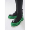 Bella Black & Green Scuba Boot (Women) | Prologue Shoes - 2 of 4