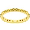 Slickblue Gorgeous Petite 0.6 Ct. Eternity Ring with Round Cut Cubic Zirconia, Mutiple Color Option, Sizes 5 to 10 - 2 of 4