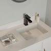 BWE Waterfall Single Handle Single Hole Bathroom Faucet Bathroom Drip-Free Lavatory RV Sink Faucet - 4 of 4