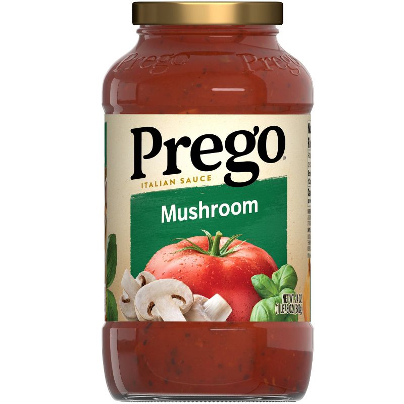 Prego Pasta Sauce Italian Tomato Sauce with Fresh Mushroom - 24oz, 1 of 12
