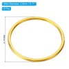 Unique Bargains Metal DIY Macrame Craft Activity Kits Dream Catcher Rings 6 Pcs - 2 of 4