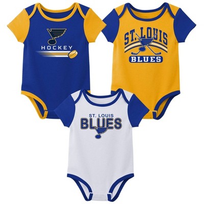 NHL St. Louis Blues Boys' 3pk Bodysuit