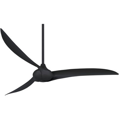 65" Minka Aire Wave Coal Ceiling Fan with Remote Control
