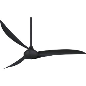 65" Minka Aire Wave Coal Ceiling Fan with Remote Control - 1 of 4