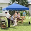 Tangkula 10 X 10 FT Pop up Canopy Tent Portable Foldable Patio Shelter w/ Wheeled Bag - 4 of 4