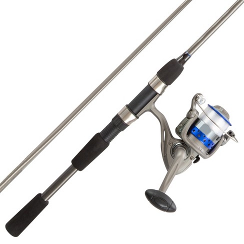 Leisure Sports Spinning Rod And Reel Fishing Combo - Black/blue