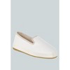 Moshka Round Toe Canvas Slip-On Women Loafers - 2 of 4
