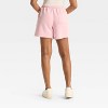 Women's Fleece Bermuda Mid-Rise Pull-On Shorts - Wild Fable™ - 2 of 3