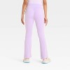Girls' Modal French Terry Flare Pants - All In Motion™ - 2 of 3