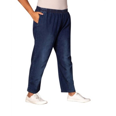 Women's Plus Size Relaxed Leg Premium Denim Jeans - On The Plus Side