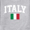 Men's - Instant Message - Italy Flag Graphic Fleece Sweatshirt - 2 of 4