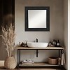 Amanti Art Luxe Beveled Framed Bathroom Vanity Wall Mirror - 4 of 4