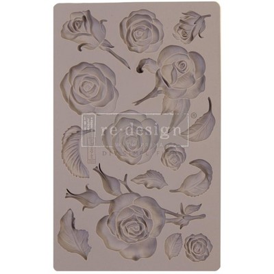 Prima Marketing Re-Design 9x12 Decor Stencil: Dahlia Garden (RE665326)