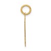 Black Bow Jewelry 14k Yellow Gold, Jersey Collection, Small Number 94 Pendant - 2 of 4