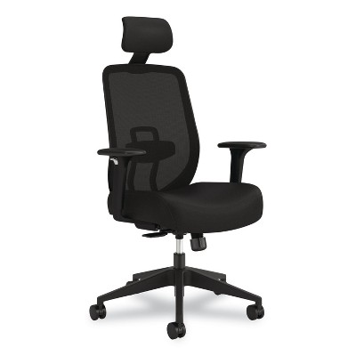 HON Altern Mesh Mid-Back Task Chair, 17.95 to 21.1 Seat Height, Black Seat, Black Back, Black Base