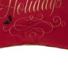 C&F Home 16" x 16" Happy Holidays Swirl Christmas Pillow - 3 of 4