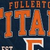 NCAA Cal State Fullerton Titans Vintage Arch Block Flannel Fleece Blanket - 2 of 3