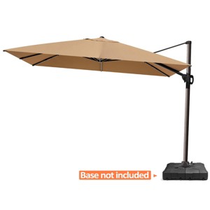 Pellebant 12 x 9 ft Outdoor Shade Parasol Patio Offset Cantilever Umbrella - 1 of 4