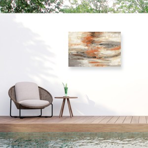 "Golden Dust Crop Orange" Outdoor All-Weather Wall Decor - 1 of 4