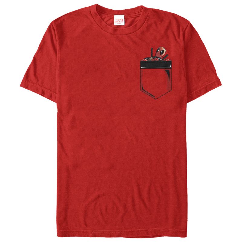 Men's Marvel Deadpool in Your Pocket T-Shirt, 1 of 5