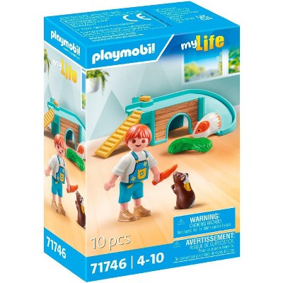 Playmobil My Life Guinea Pig House 71746 Mini Figure 10pcs