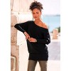 LASCANA Women's Longline Button Detail Sweater - image 2 of 4