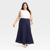 Women's Linen Blend Maxi Skirt - A New Day™ - 3 of 3