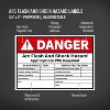 Avery Arc Flash/Shock Danger Labels, Waterproof, UV Resistant, Preprinted, Handwrite-Only, 3.5" x 5", 100 Warning Decal Labels - 2 of 4