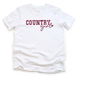 The Juniper Shop Country Girl Heart Girls Short Sleeve Tee - 1 of 2