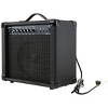 Monoprice 20-Watt 1x8 Guitar Combo Amplifier - Black With 86dB of Gain, 1/4 Inch, Headphone and 3.5mm Aux Mp3 Inputs For Electric Guitars - 2 of 4