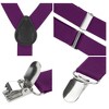 Allegra K Women's Adjustable Metal Clamp Elastic Suspenders Braces - 4 of 4
