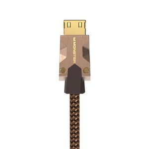 Monster M-Series Certified Premium HDMI Cable 2.0, 4K Ultra HD at 60Hz Refresh Rate, Duraflex Jacket, and Triple Layer Shielding, 25 Gbps - 1 of 4