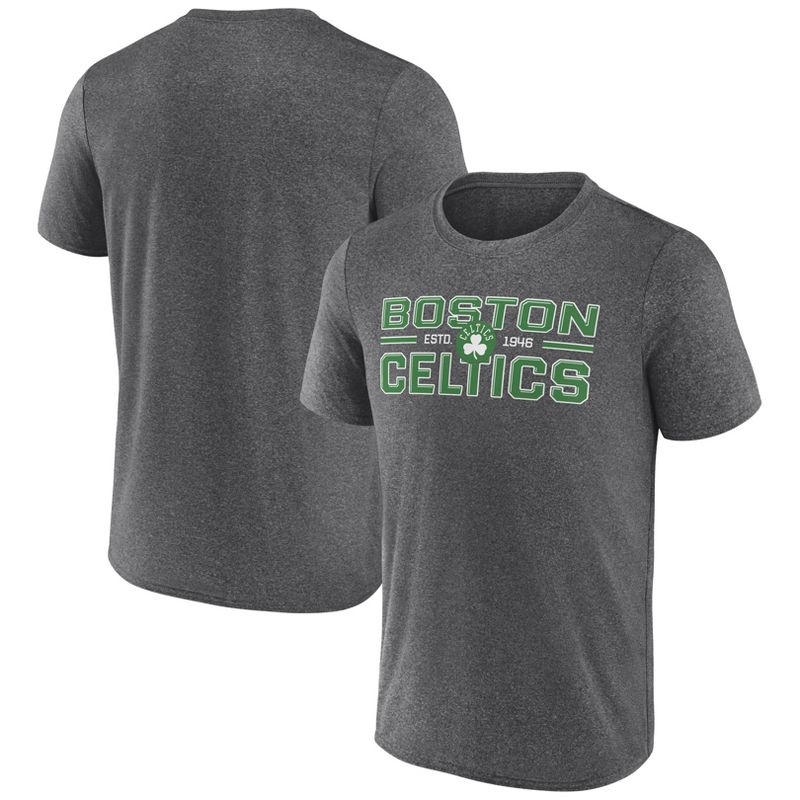 NBA Boston Celtics Men&#39;s Short Sleeve Drop Pass Performance T-Shirt, 1 of 4
