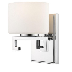 Privet Collection LED Vanity Light - 1-Bulb, Dimmable, Damp Rated, 2700K, 380 Lumens - 1 of 2