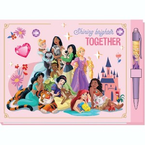 Disney Princess Deluxe Autograph Book with Pen – Official Licensed Disney Keepsake Notebook for Character Signatures and Memories - 1 of 1