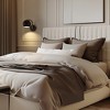 DORESshop 8.1 in. Indoor Sconce Wall Decor, Black Wall Mounted Lamps for Bedroom Living Room Hallway (2-Pack) - 4 of 4