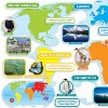 Scholastic Teaching Solutions World Continents Bulletin Board Set - 2 of 3